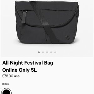 Lululemon Festival Bag